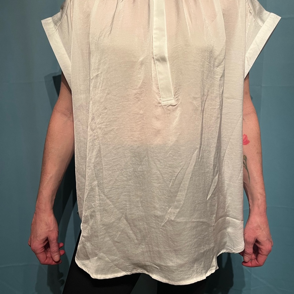 Chic Women's White Blouse